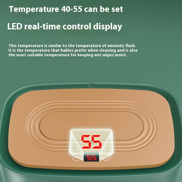 Intelligent Adjustable Temperature Constant Temperature Baby Wipes Heater - Cindi Book