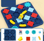 Table Game Road Building Maze Thinking Logic Educational Toy - Cindi Book