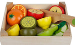 Toy Cutting Play Trading Fruit Pretend Play Set - Cindi Book