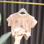 Thin Children's Summer Clothing Baby Summer Clothing Top - Cindi Book
