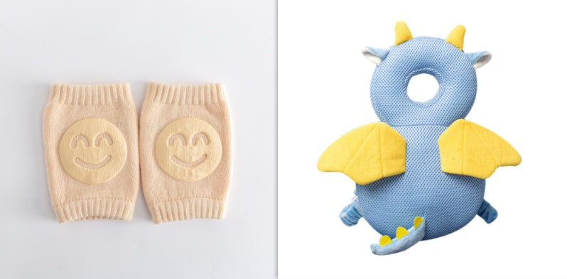 Summer Terry Baby Socks Toddler Crawling Knee Pads - Cindi Book