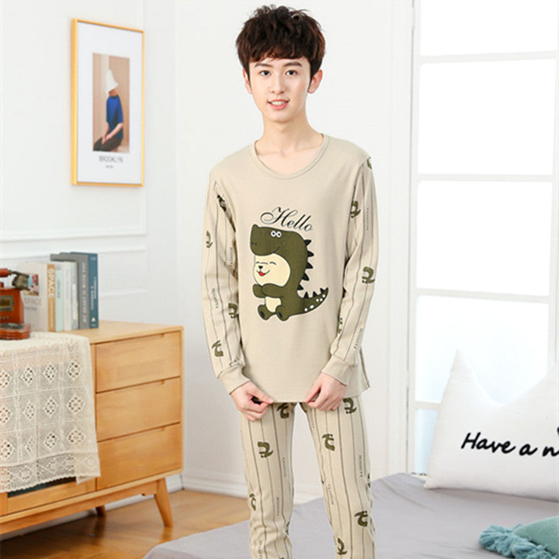Children's Pajamas Cotton Boys' Base Teen Underwear Suit - Cindi Book