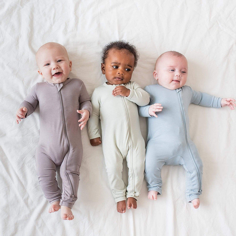 Bamboo Fiber Baby Clothes Newborn  Bodysuit - Cindi Book