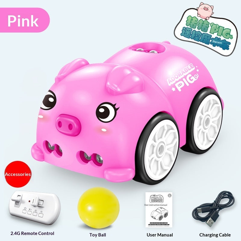 Inductive Obstacle-Avoidance Smart Remote-Controlled Toy Car For Kids - Cindi Book