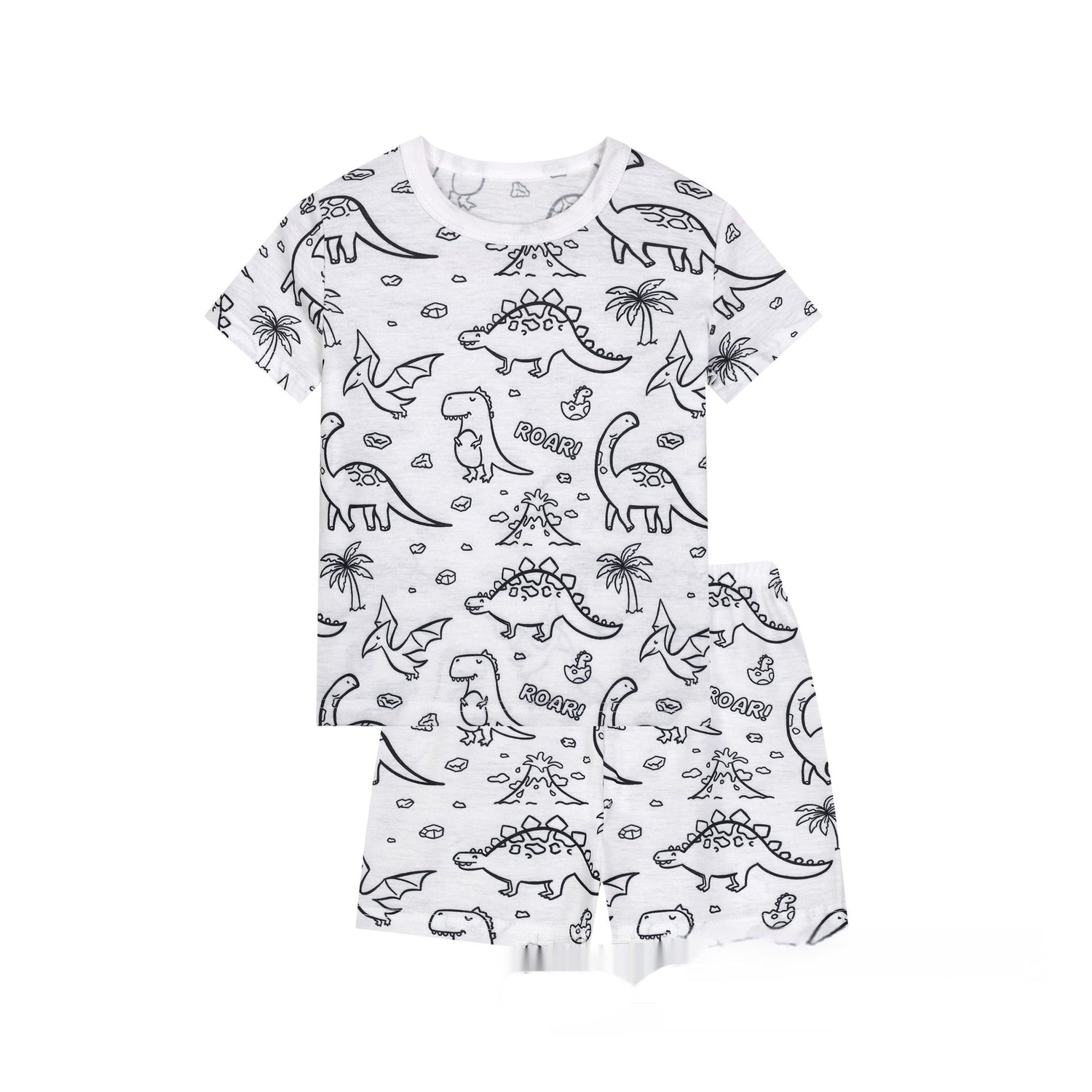 Cotton Children's Loungewear Pajamas Set