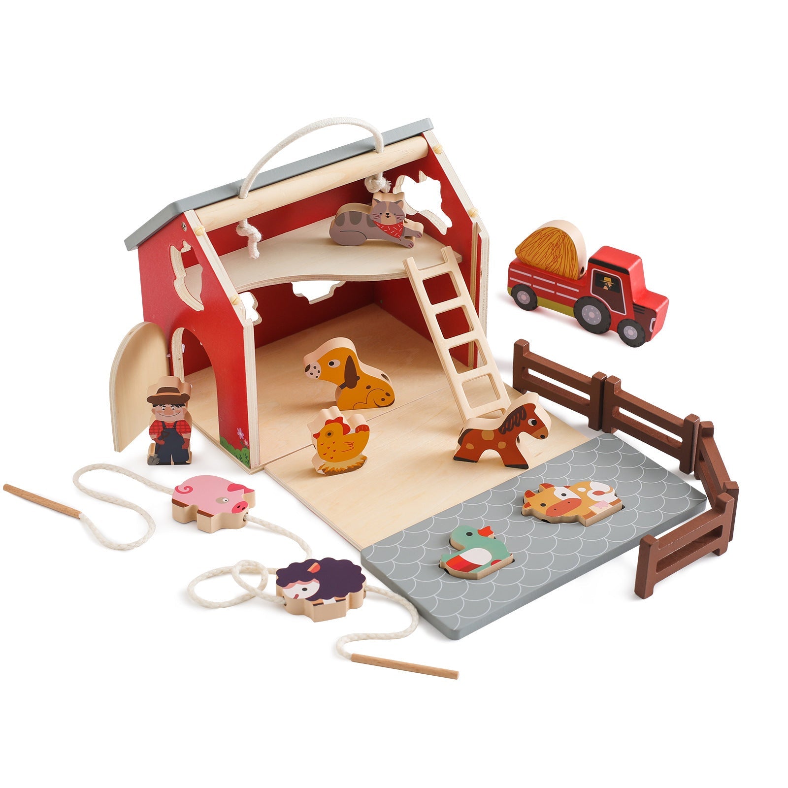 Amazon Baby Early Education Educational Stacking Rocket Boy Girl House Castle Assembling Toys - Cindi Book