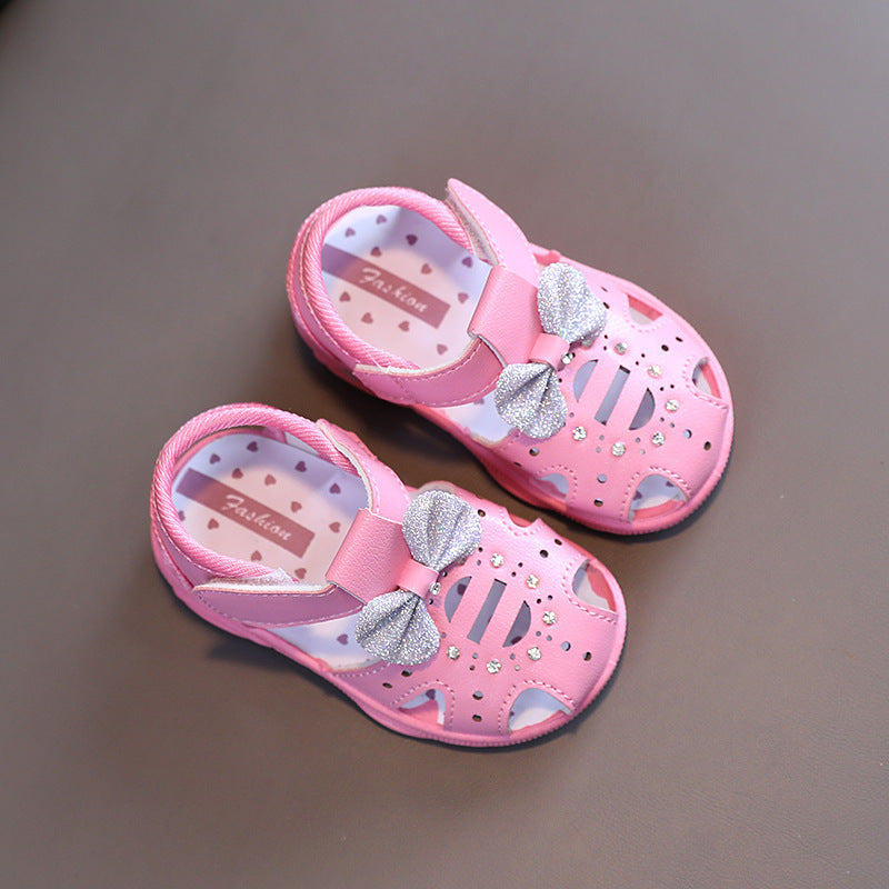 Baby Soft Sole Toddler Shoes Baby Toe Sandals - Cindi Book