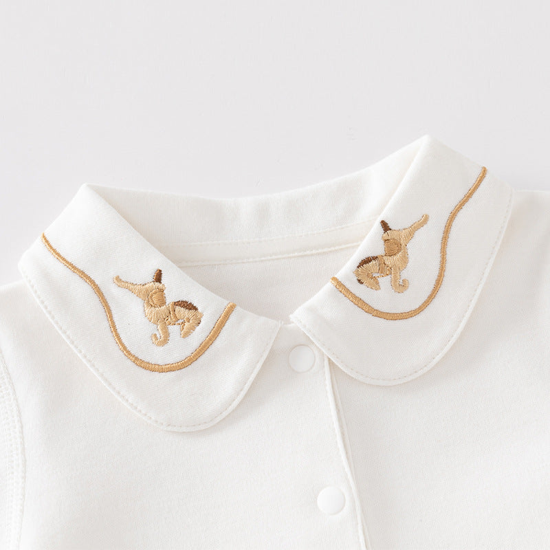 Summer Clothing Newborn Summer Thin Baby Jumpsuit - Cindi Book
