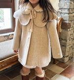 Retro Wool Double-sided Cashmere Girl Coat - Cindi Book