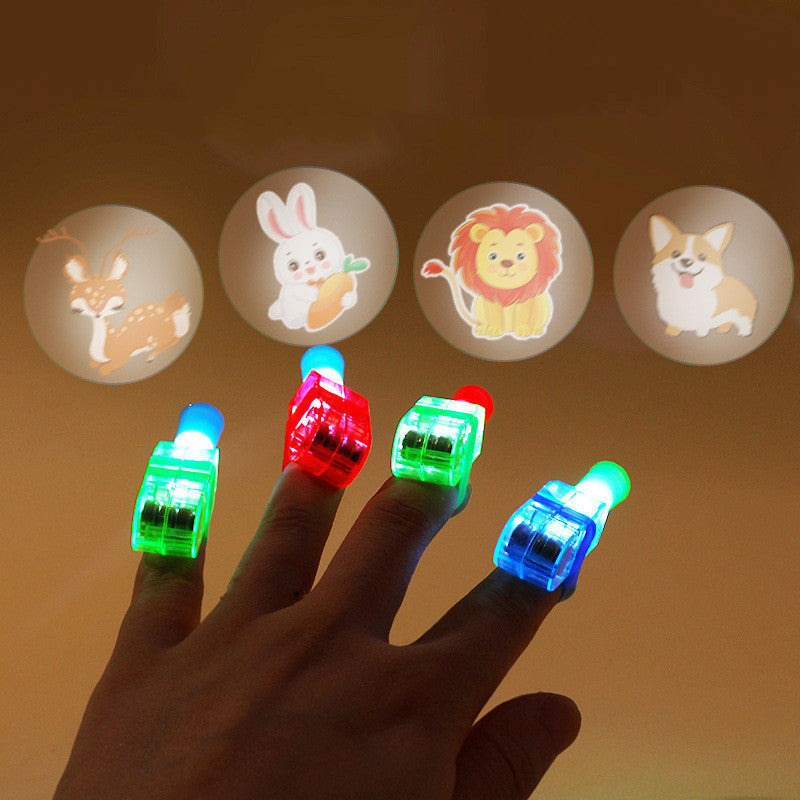 Cartoon Finger Projection Lamp Luminous Toy - Cindi Book