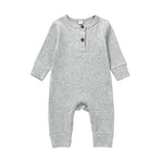 New Baby Jumpsuit Sunken Stripe Trousers Romper Western Style - Cindi Book