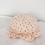 Baby Fisherman Double Polka Dot Baby Sun Hat - Cindi Book