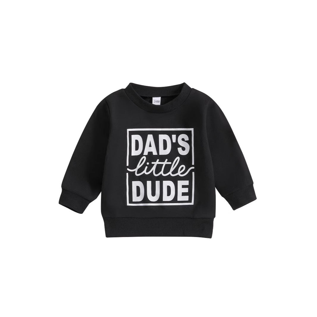 DADS LITTLE DUDE Long-sleeved Sweater - Cindi Book