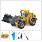 Children's Simple Alloy Charging Excavator Toy Car - Cindi Book