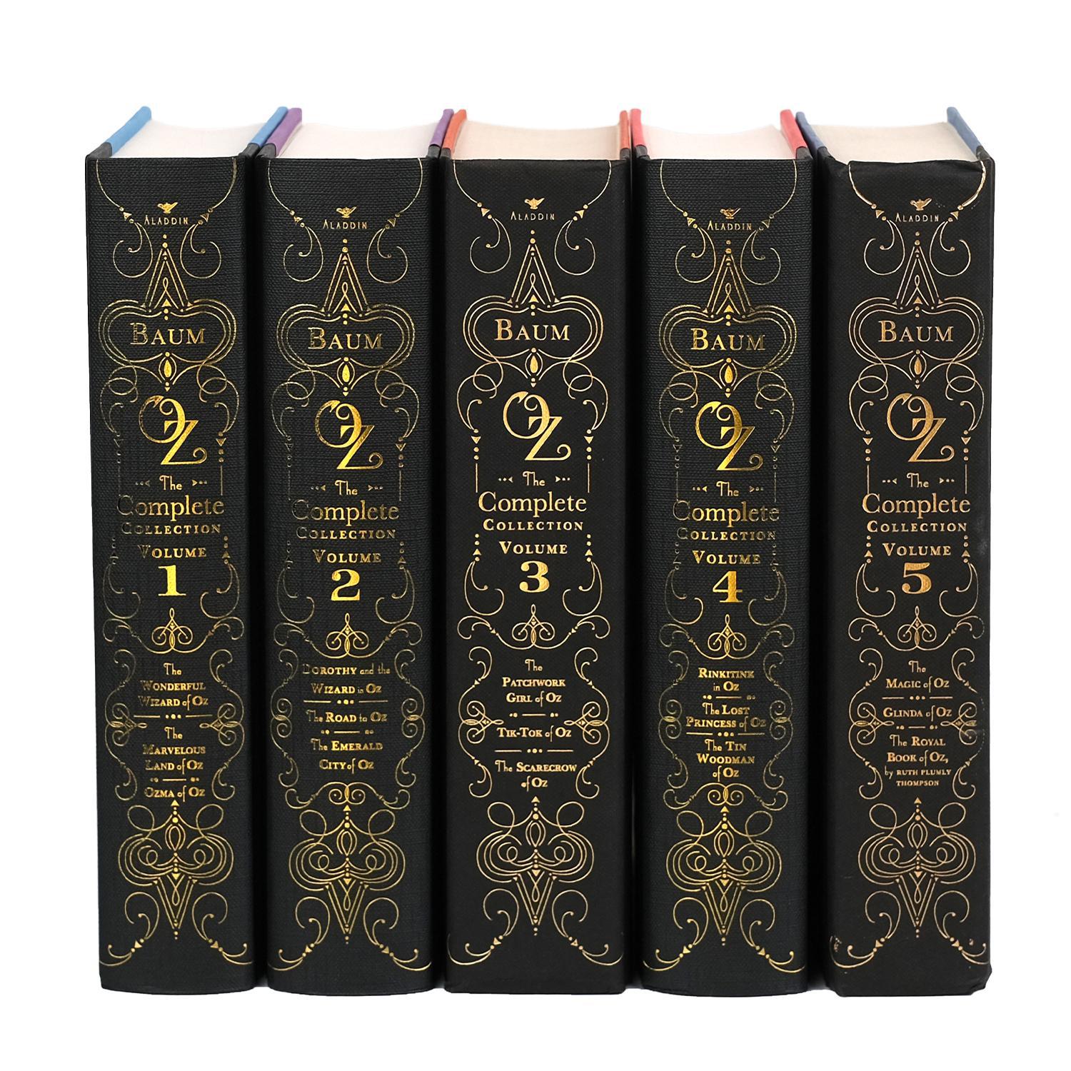 L. Frank Baum The Wizard of Oz Book Set