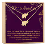 Dance Teacher Necklace, Multiple Styles Jewelry