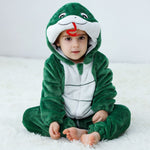 Flannel Animal Onesie For Kids - Cindi Book