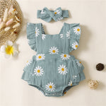 Baby Harness Print Dress Crawling Clothes - Cindi Book