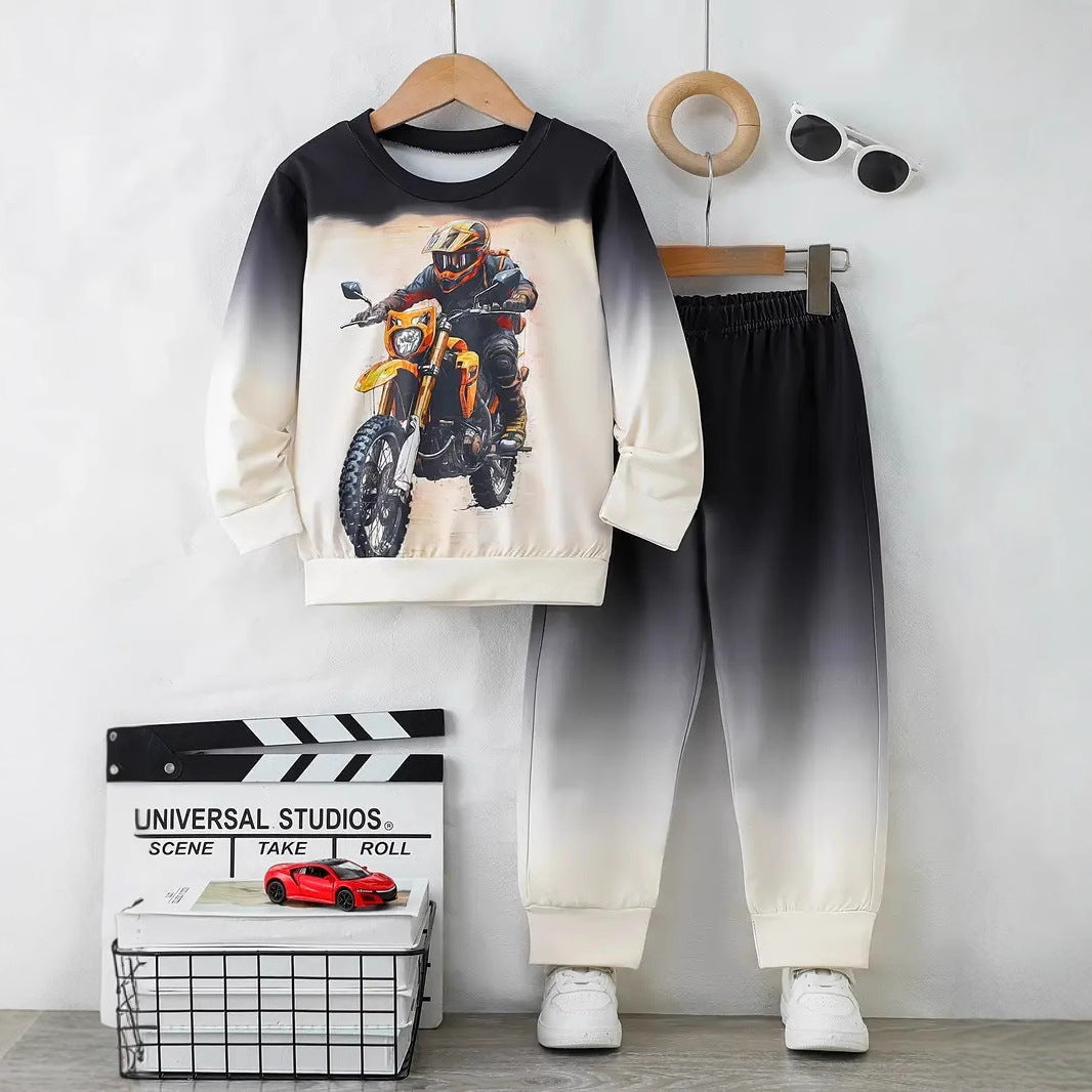 Boys Hoodie Spring Autumn New Arrival Crew-Neck Sweatshirt - Cindi Book