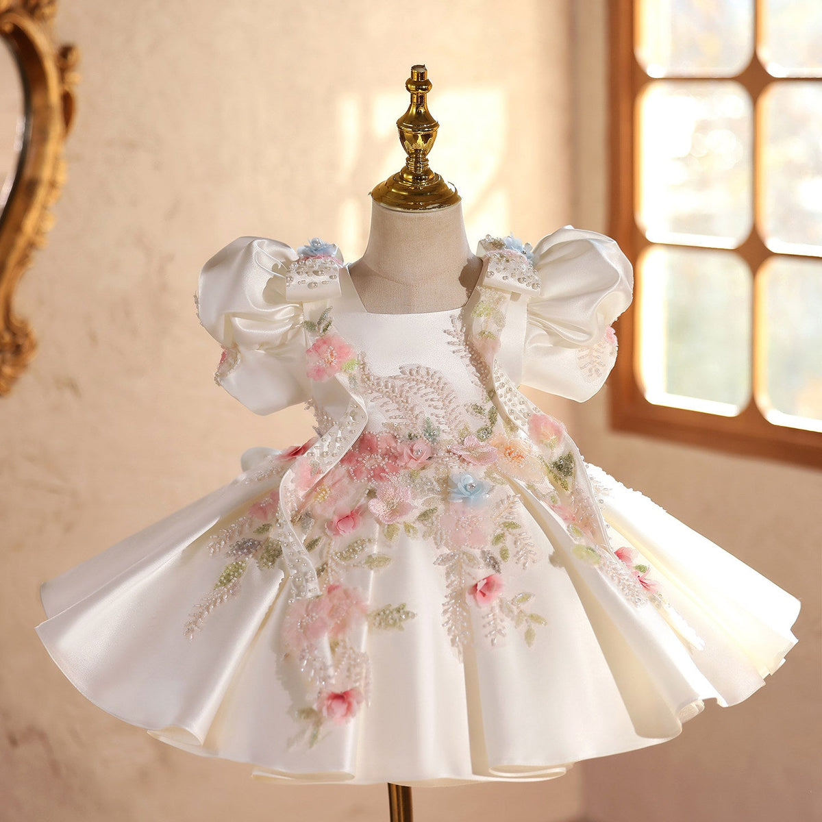 High-end Flower Girl Wedding Puffy Dresssweet And Adorable For Little - Cindi Book