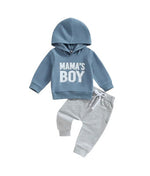 Children's Letter Printed Hoodie Trousers Suit - Cindi Book