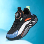 New Autumn Non-Slip Soft-Soled Running Sneakers With Rotating Buckles For Older And Teenage Kids - Cindi Book