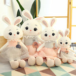 Cute Rabbit Plush Toy Doll Birthday Gift Sleeping Pillow - Cindi Book