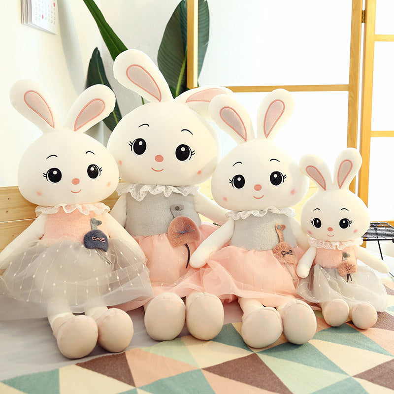 Cute Rabbit Plush Toy Doll Birthday Gift Sleeping Pillow - Cindi Book