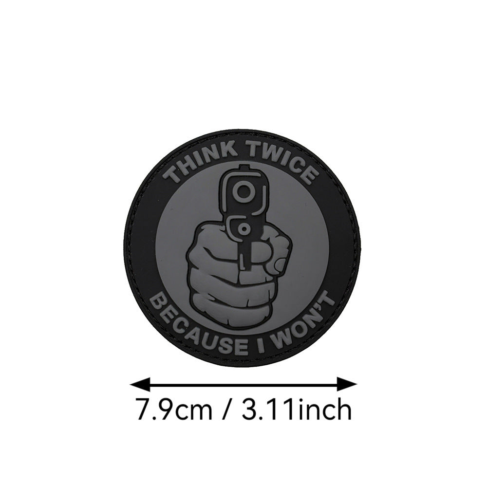 THINK TWICE BECAUSE I WON'T THINK TWICE Before Chapter PVC Flexible Glue Armband - Cindi Book