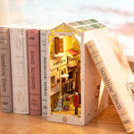 Robotime Rolife DIY Book Nook Wooden Miniature Doll House Light For Bookshelf Insert Furniture - Cindi Book