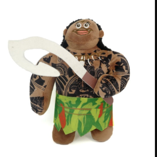 Marine Romance Moana Plush Mo Ahna Princess Doll Maui Rooster  Pig Doll Wholesale - Cindi Book