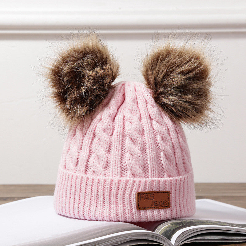 Baby Ear Caps, Children's Raccoon Fur Caps - Cindi Book