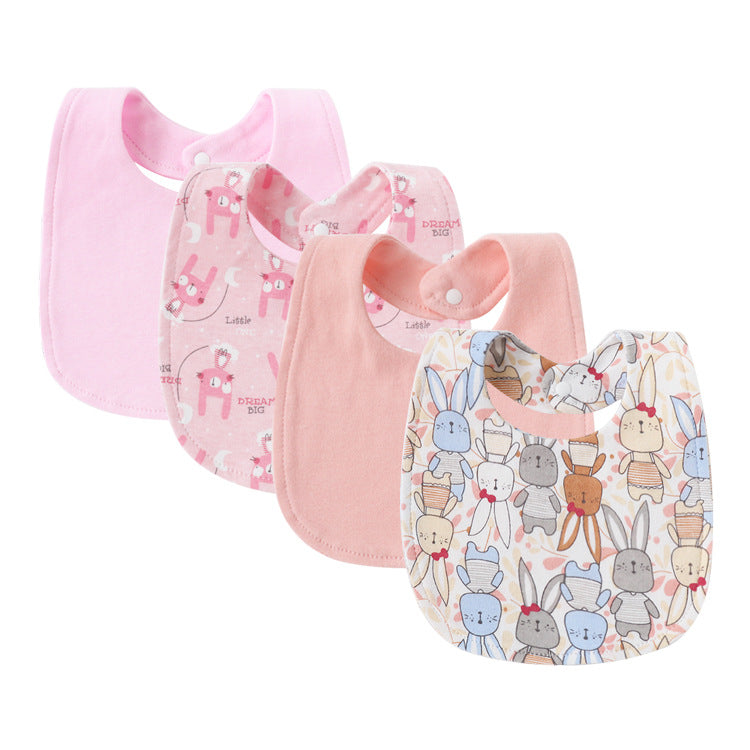 Baby And Infant Bibs Made Of Pure Cotton - Cindi Book