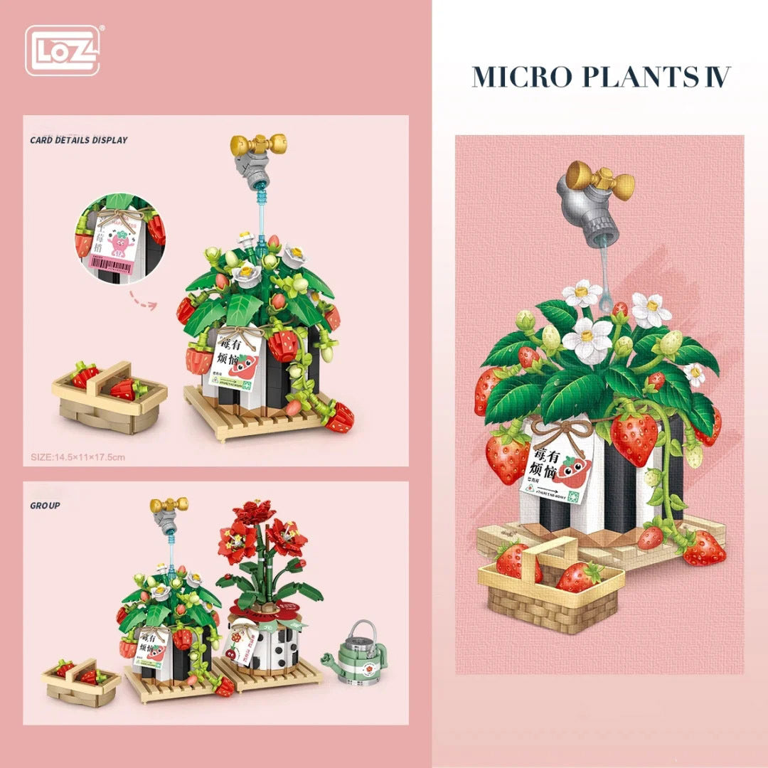 Small Particle Block Flower Pot - Cindi Book