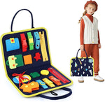 New Busy Book Children's Busy Board Dressing And Buttoning Learning Baby Early Education Preschool Sensory Learning Toy - Cindi Book
