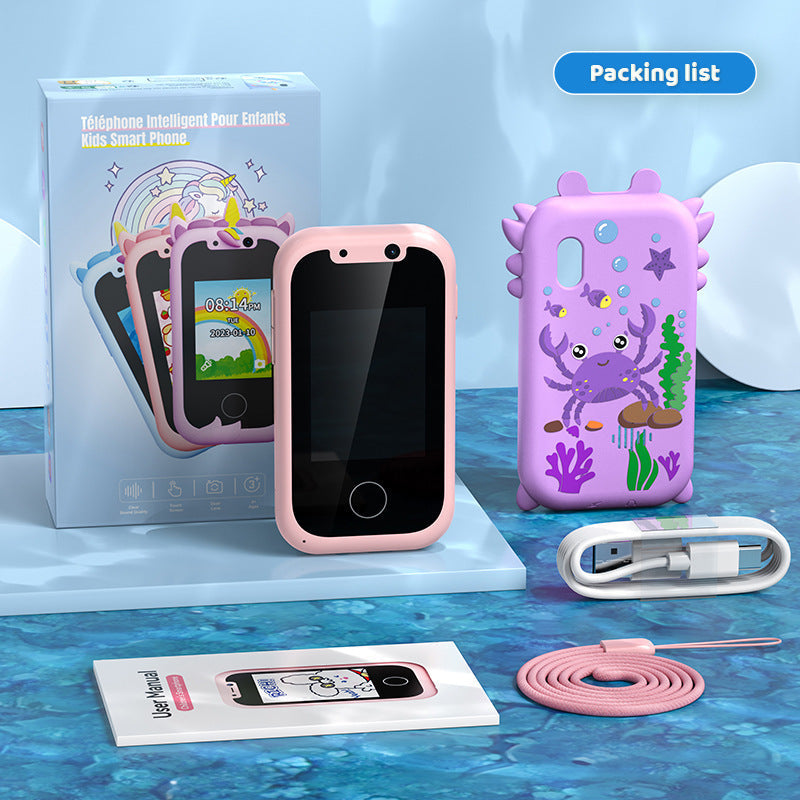 Dual Camera Touch Screen Children's Mobile Phone - Cindi Book