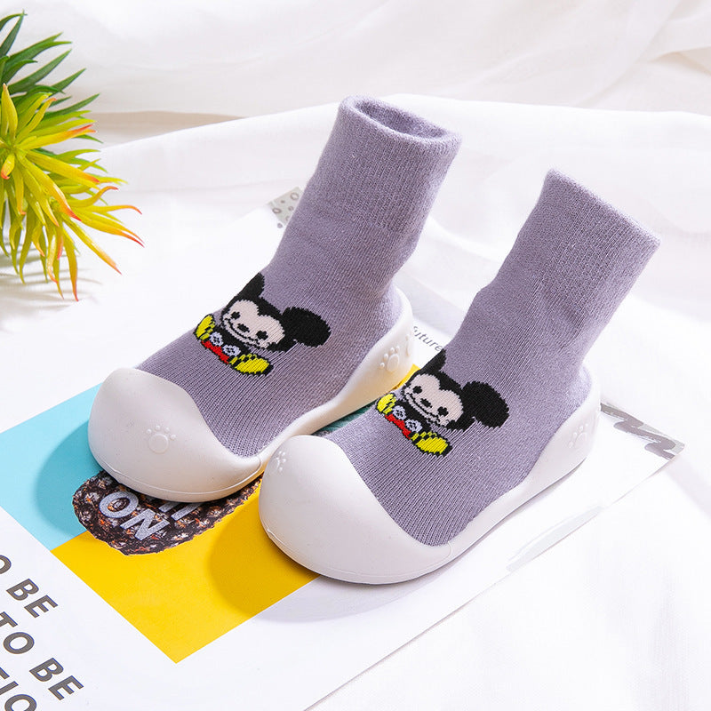 Floor Socks Shoes, Baby Non-slip Footwear, Soft Sole, Indoor Shoe Covers, Feet - Cindi Book