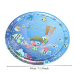 Children's Inflatable Marine Animal Racket Water Cushion Baby Crawling Racket Water Bag Racket Water Cushion Climbing Pad - Cindi Book