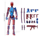 Multi-Jointed Movable Shapeshift Robot 2.0 3D Printed Mannequin Dummy Action Model Doll Toy Kid Gift - Cindi Book