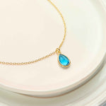 December Birthday Gemstone Necklace