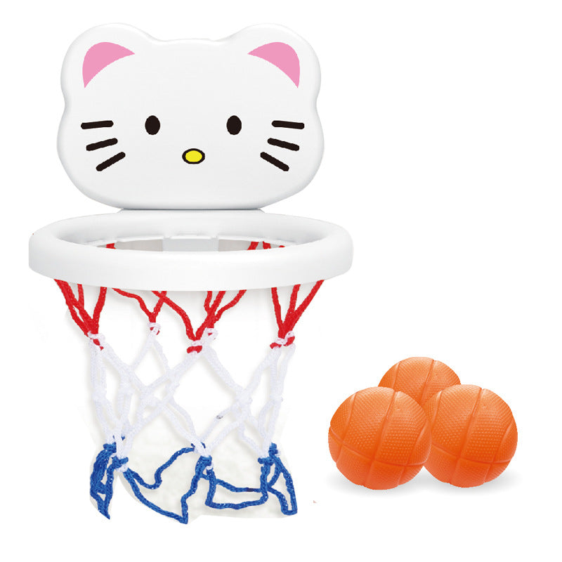 Water Play Toy Cartoon Mini Basketball Hoop For Bath Time - Cindi Book