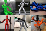 Multi-Jointed Movable Shapeshift Robot 2.0 3D Printed Mannequin Dummy Action Model Doll Toy Kid Gift - Cindi Book