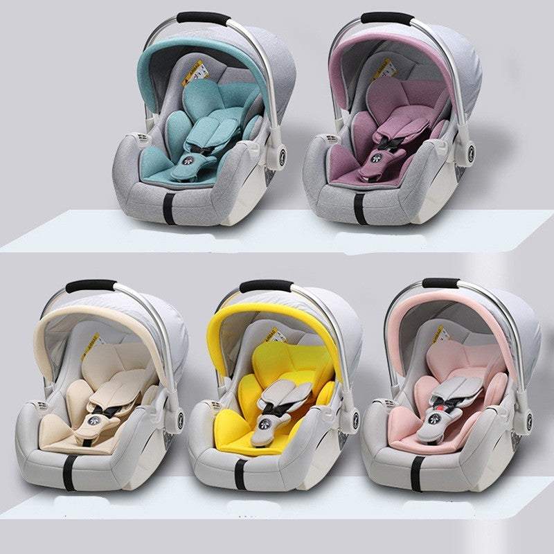 Baby Car With Car Foldable Safety Seat Basket Portable Car Cradle - Cindi Book