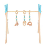 Wooden Baby Infant Fitness Frame Decorative Toys - Cindi Book