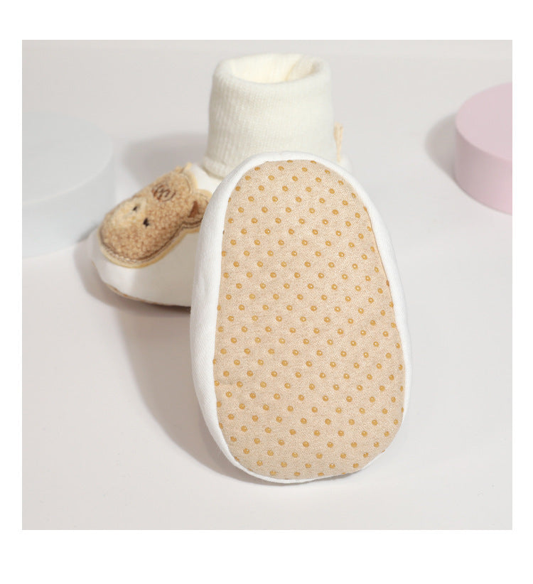 High Bear Babies' Socks Baby Soft-soled Pure Cotton Shoes - Cindi Book