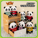 Cute Panda Plush Toy Wearing Clothes - Cindi Book