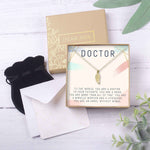 Doctor Wing Pendant Necklace