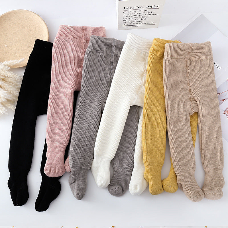 Add Fleece Pantyhose And Thick Fall And Winter Leggings For Boys And Girls - Cindi Book