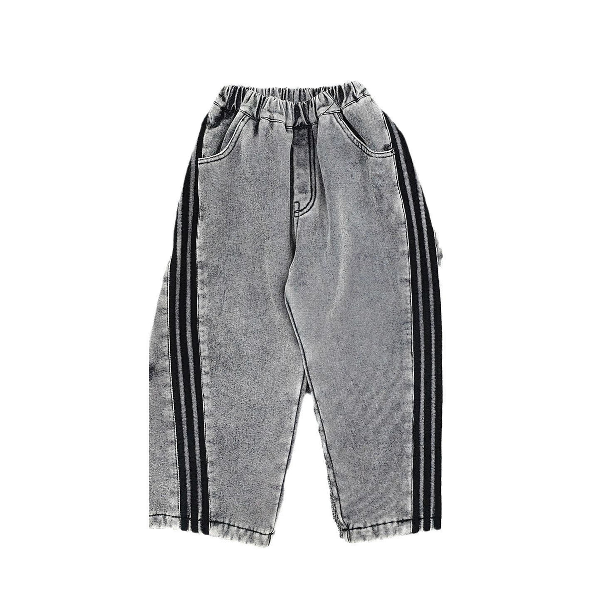Autumn And Winter New Children Fleece Padded Jeans Warm - Cindi Book