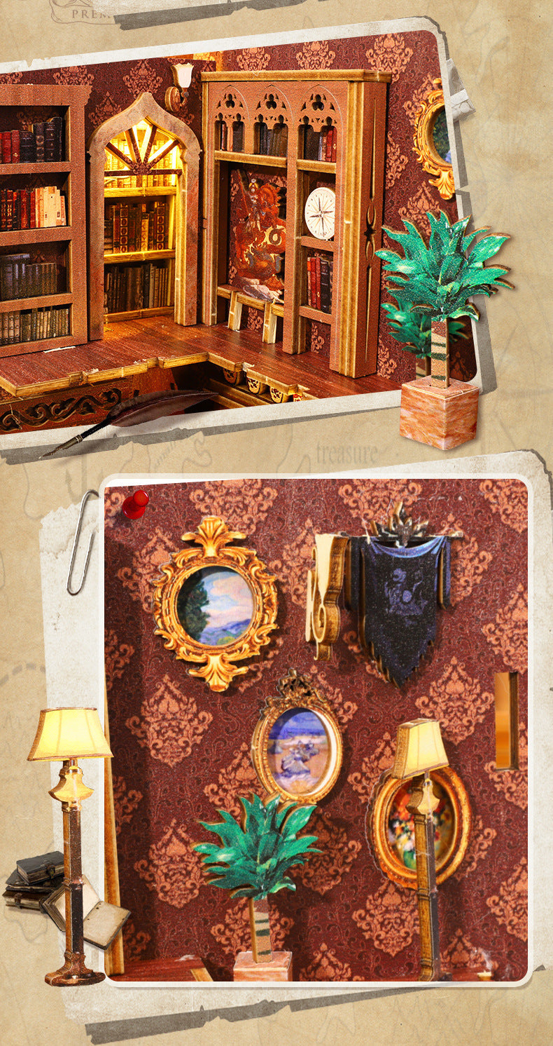 Creative Assembly 3D Three-dimensional Model Library Book Stand - Cindi Book